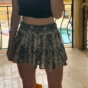 Snake skin altard state skirt